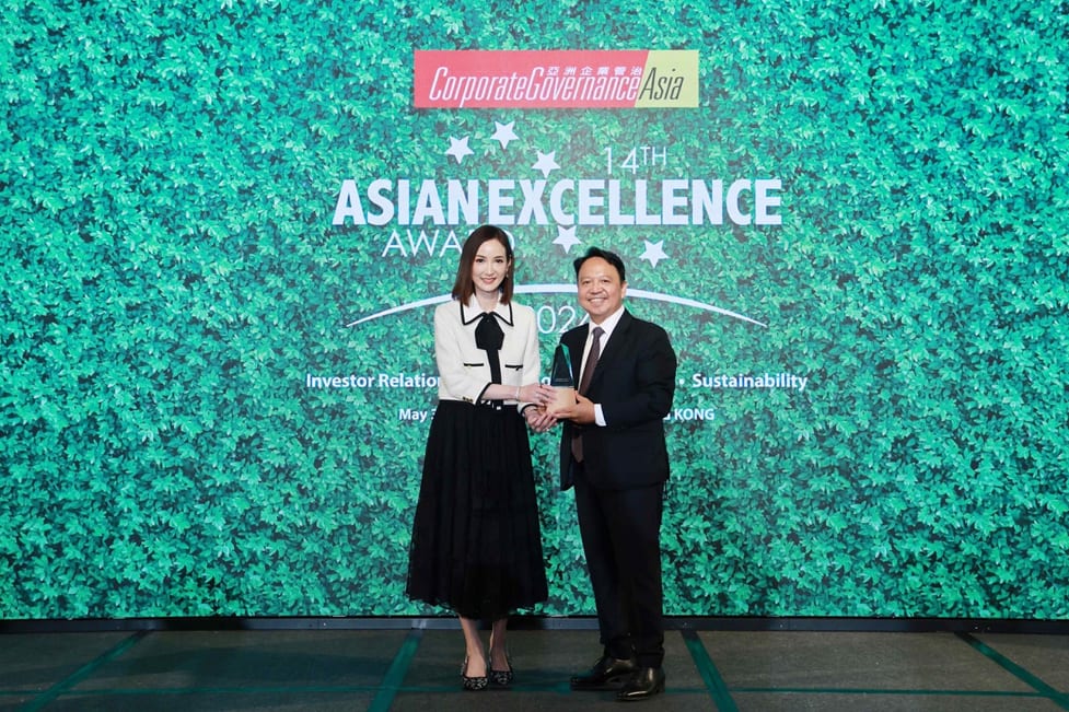 GULF คว้า 4 รางวัลจากงาน Asian Excellence Awards 2024 ครั้งที่ 14